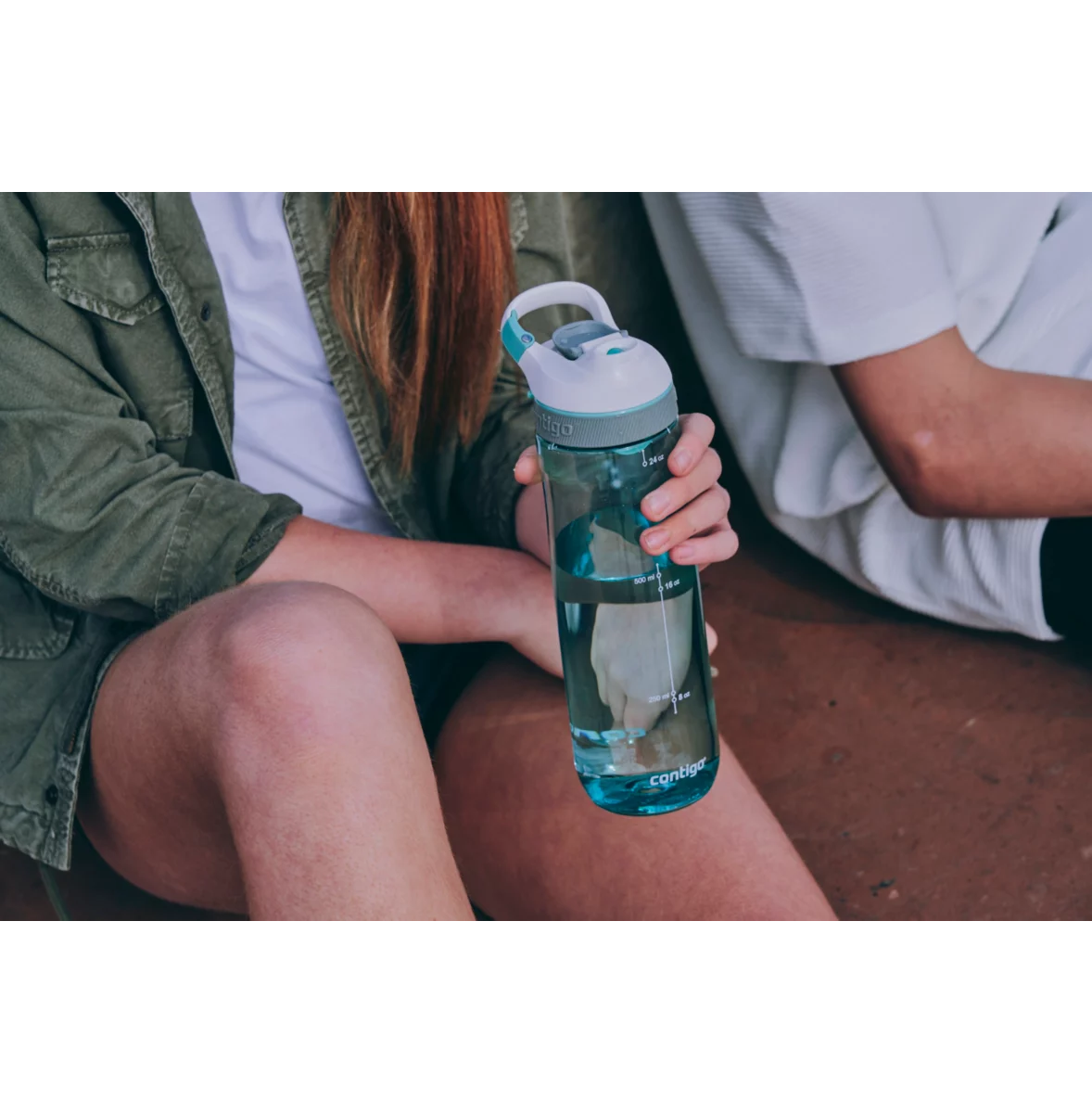 Contigo Cortland AUTOSEAL™ Water Bottle, 720 m (Grayed Jade)